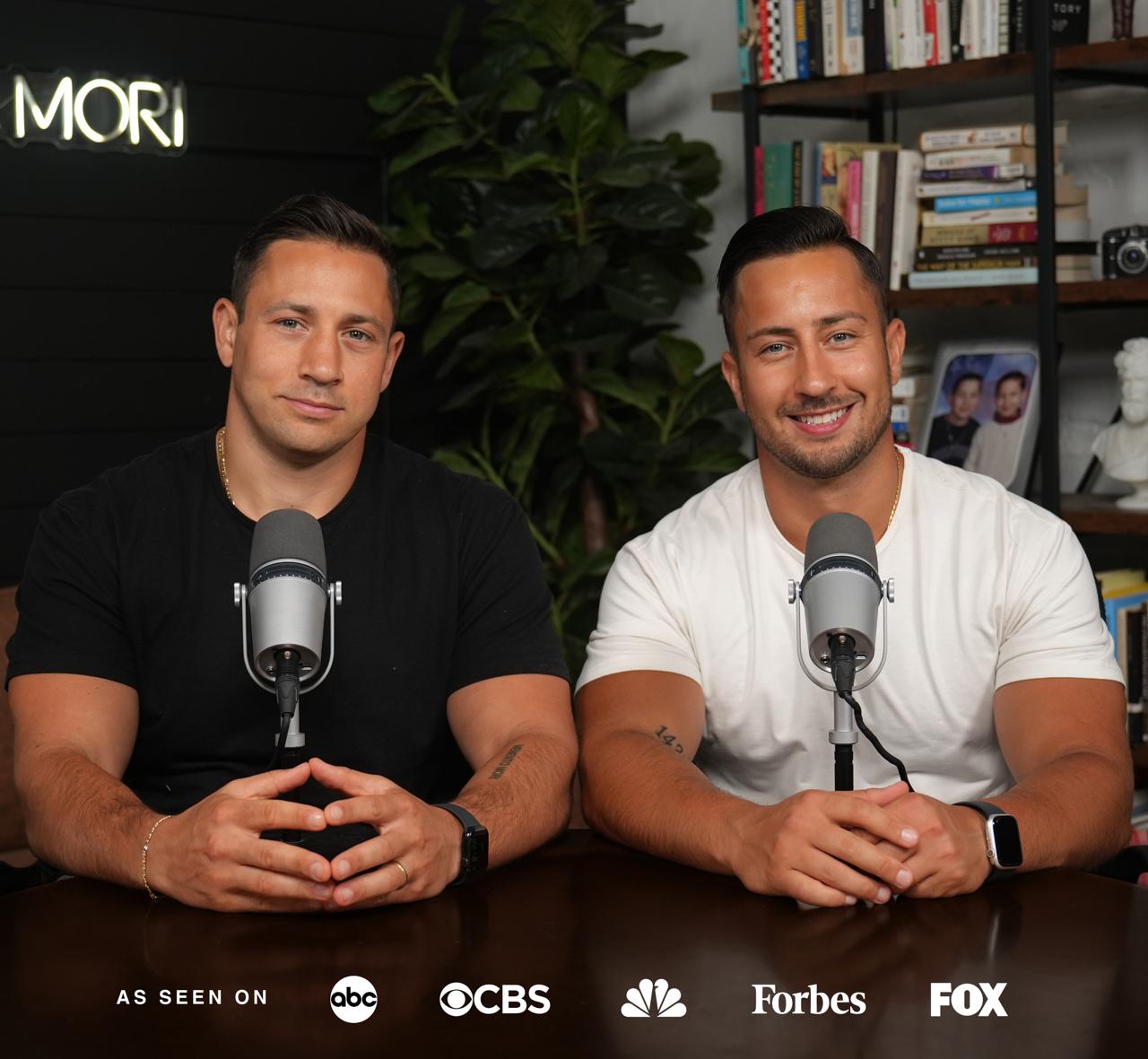 Mike and Nick in the studio